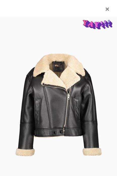 Дамско зимно яке с подплата каракул