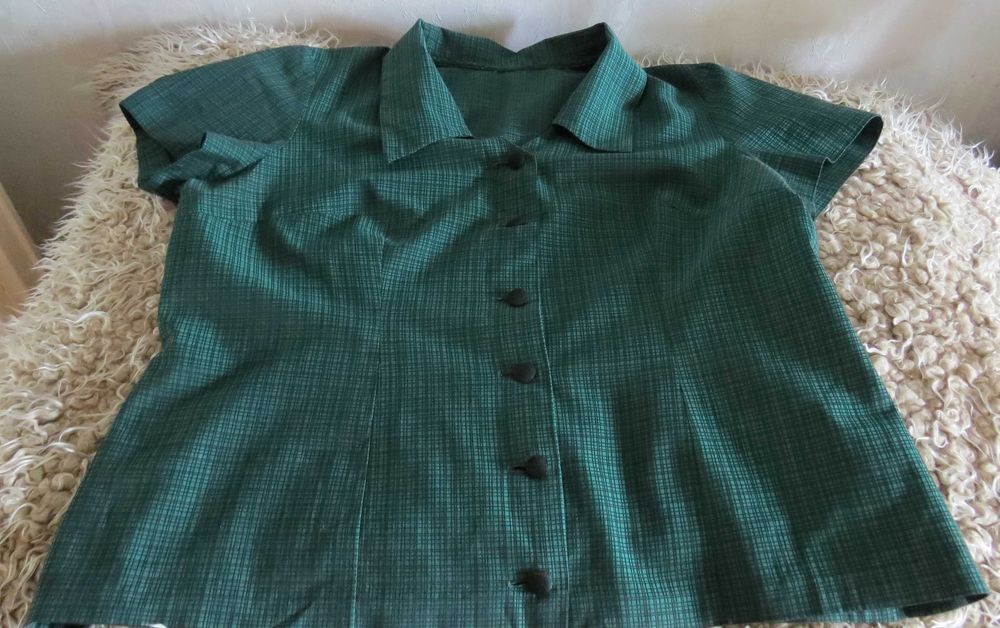 Блуза/сако, дамска, лятна, с къс ръкав