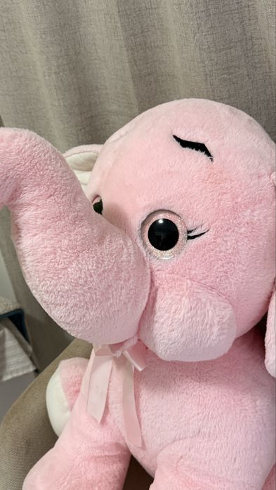 Плюшен голям слон със звук 65 см