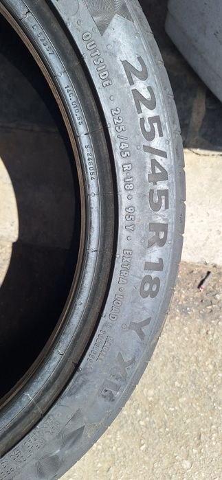 7.6мм! 225 45 18 Continental premiumcontact 6