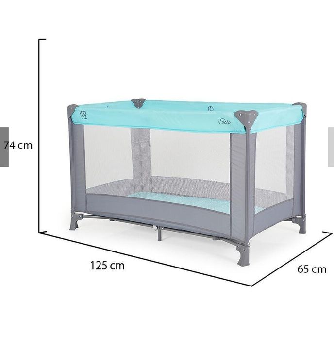 Сгъваемата кошара Solo + матрак