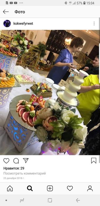 Шоколадный фонтан