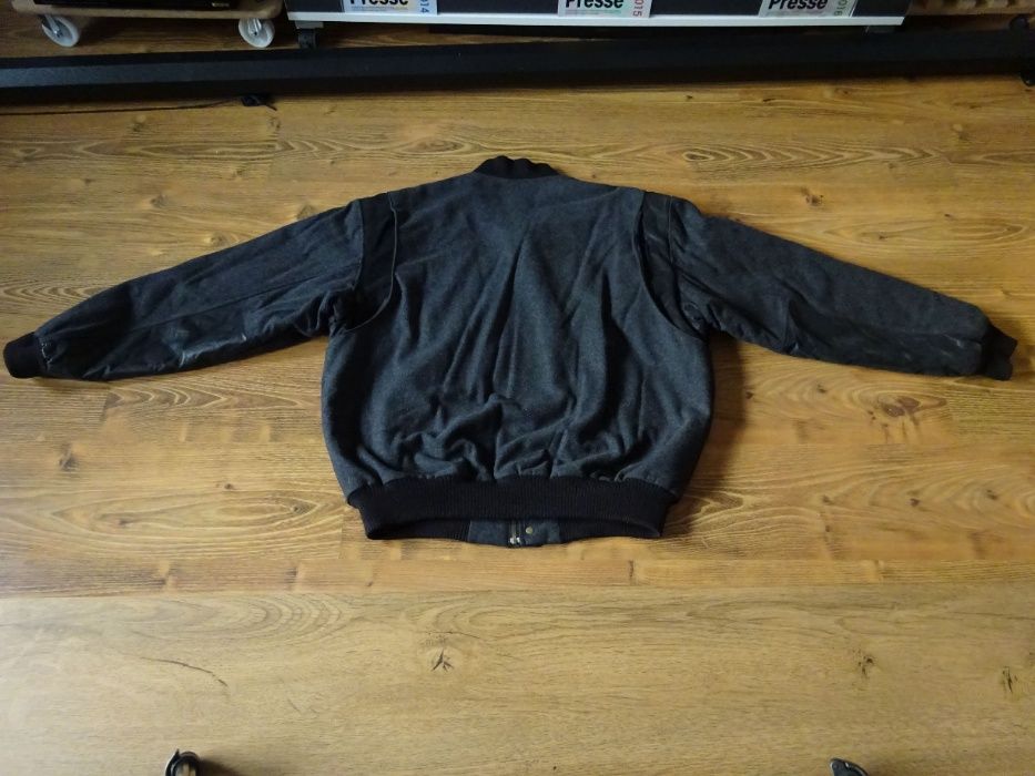 LACOSTE Geacă Sacou Matlasat Colegiu Bărbați Piele autentică 56 6 XXL