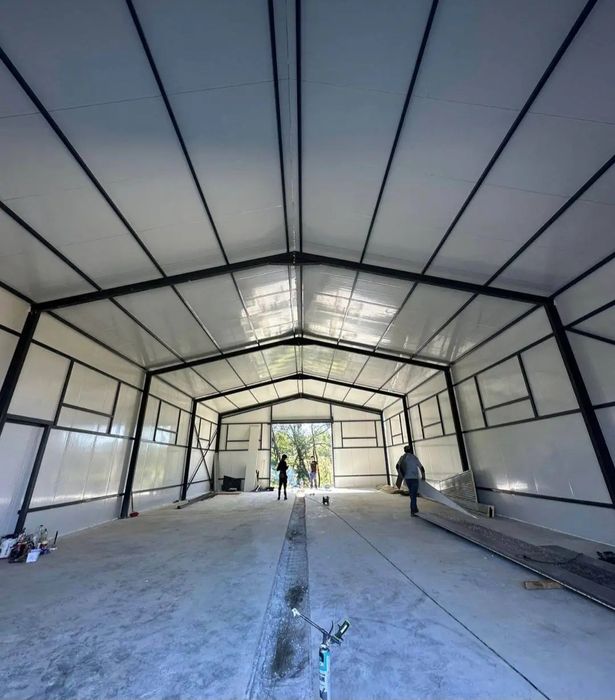 Vand și construiesc o gama larga de hale sau structuri metalice noi ne