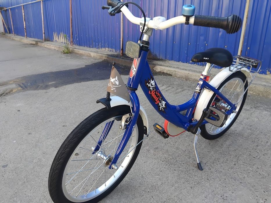Vând bicicleta puky din aluminiu pentru copii