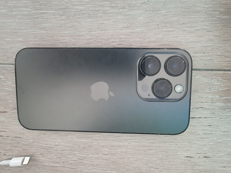 Apple Iphone 14 pro 128GB Black fara icloud,80%