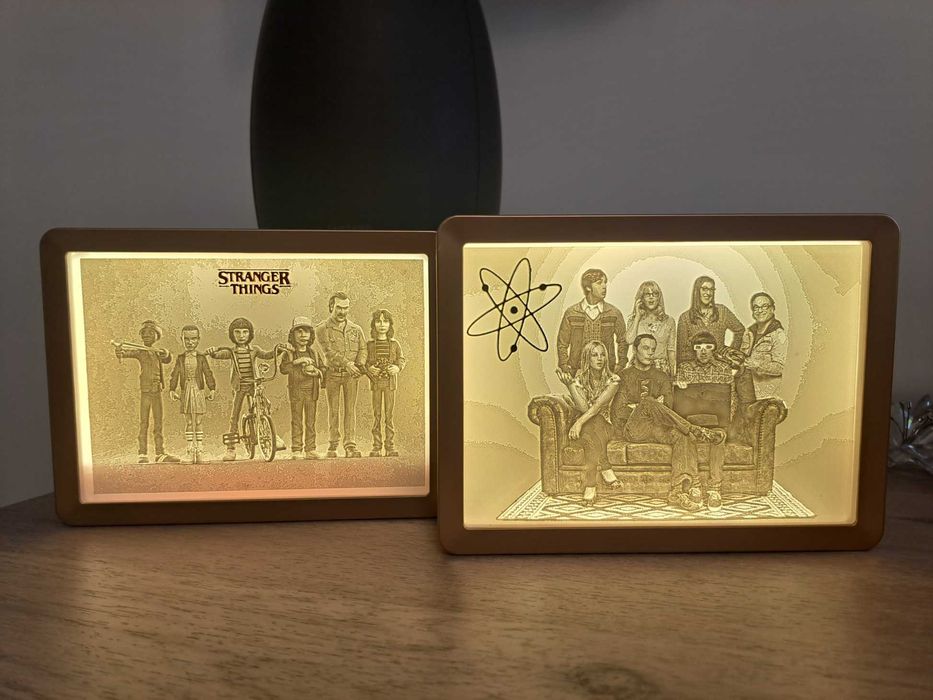 Lampa Stanger Things / Big Bang Theory
