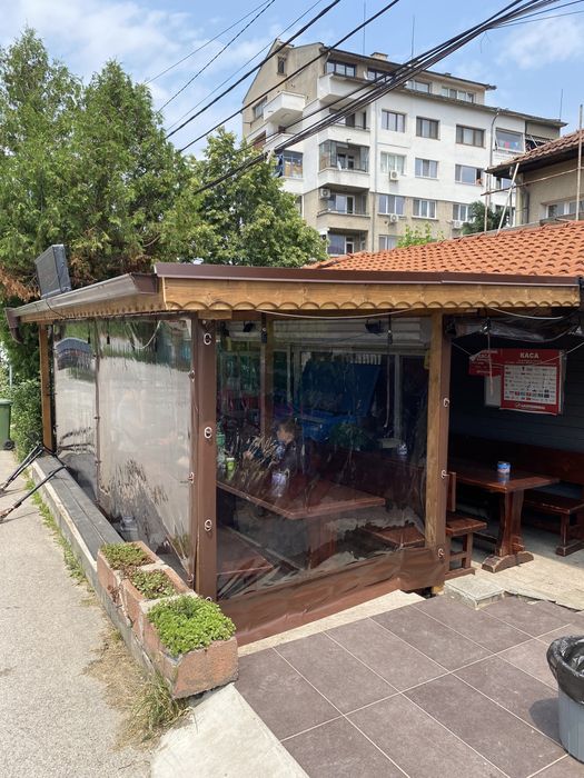 Верроупорни завеси PVC винил кристал ветробрани найлони тенти сенници