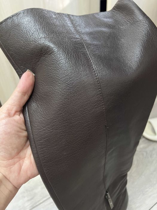 Продам сапоги кожаные 40 размера