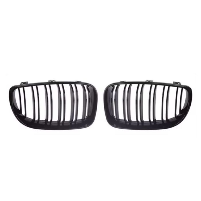 Двойни решетки М за BMW E81/E87 – черен гланц – фейслифт - Тунинг