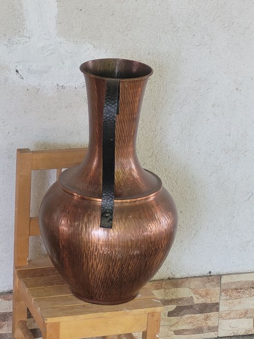 Vaza  60cm ulcior carafa de 13 litri din cupru hand made