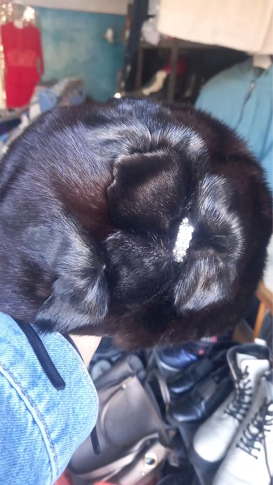 Шапка норка  женская