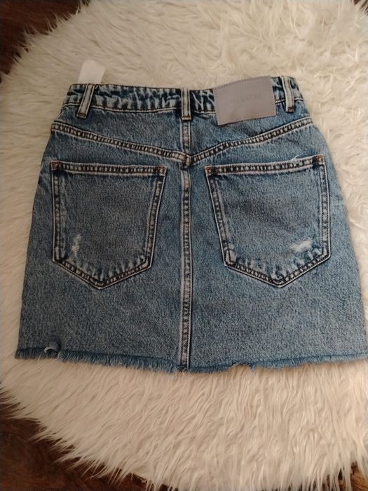 Fusta din blug marime S Pull&Bear