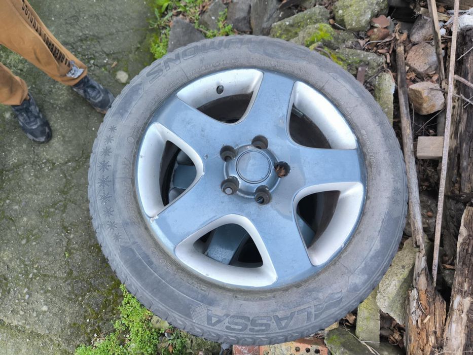 Продавам джанти с зимни гуми