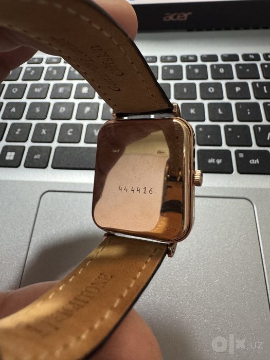 Золотые часы Mac Time
