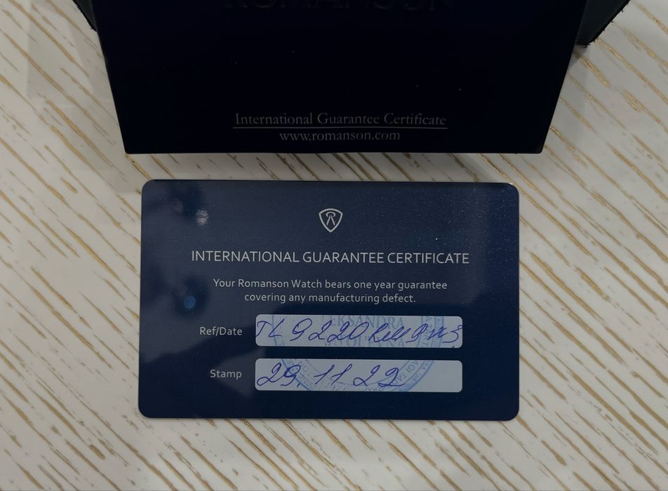 Мужские механические наручные часы Romanson (TL9220RM) (Luzern Swiss)