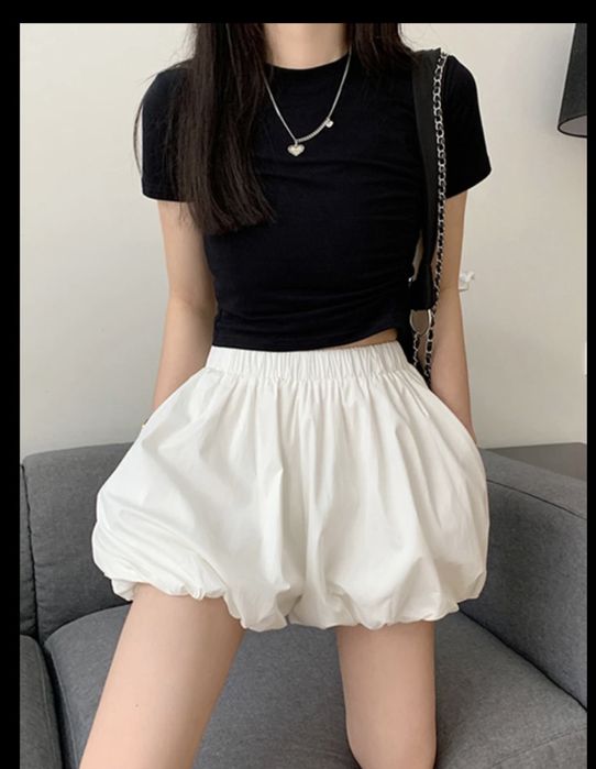 Юбка шорты баллон