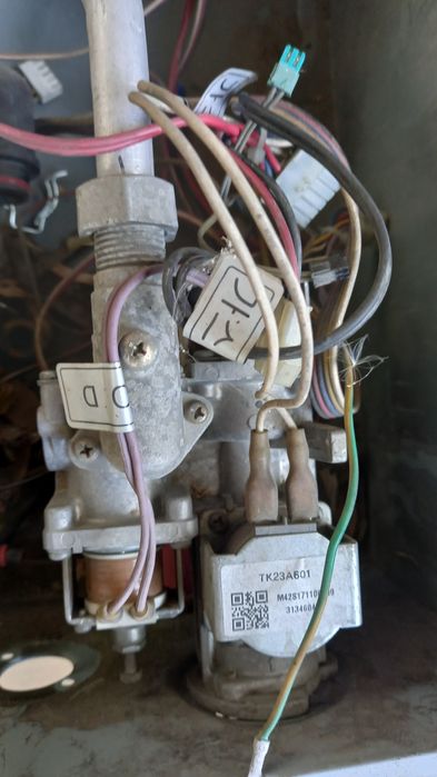 Теплообменник б/у  на котёл KITURAMI