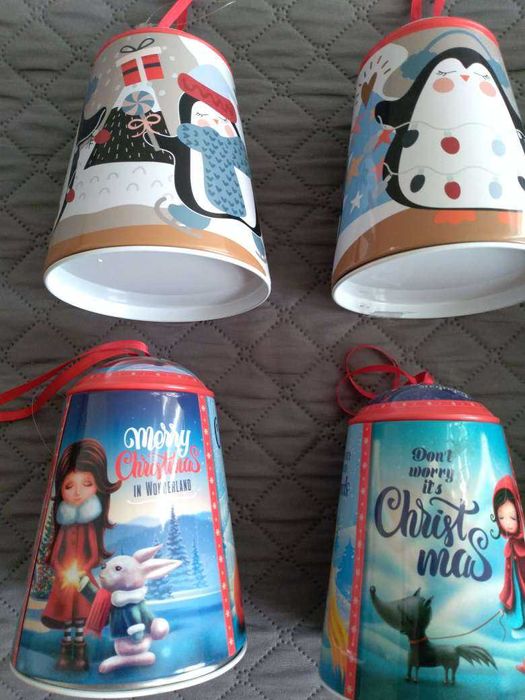 Коледни камбанки - метални