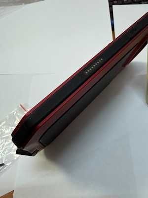 Carcasa iPhone 16 Pro Alu. total protectie, 100%, pe rosu 39 lei