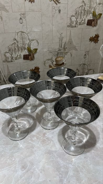 Стаканы под мартини 6 шт
