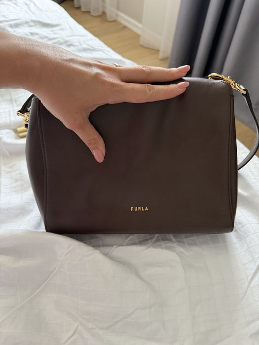 Чанта Furla - кафява