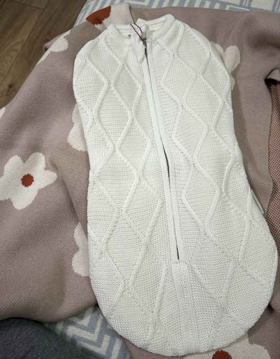Loomknits кокон и шапочка