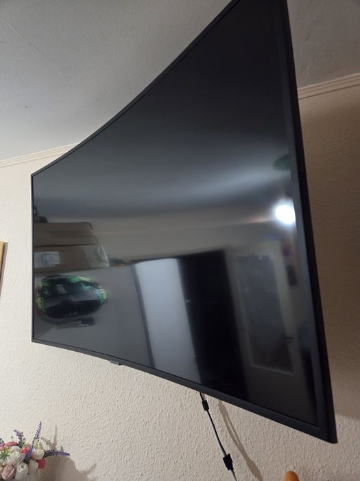 Televizor LED curbat Smart Samsung, 123 cm, 49RU7302, 4K Ultra HD, Clasa A