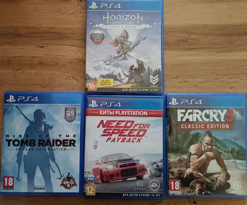 Диски на PS4 обмен/продажа