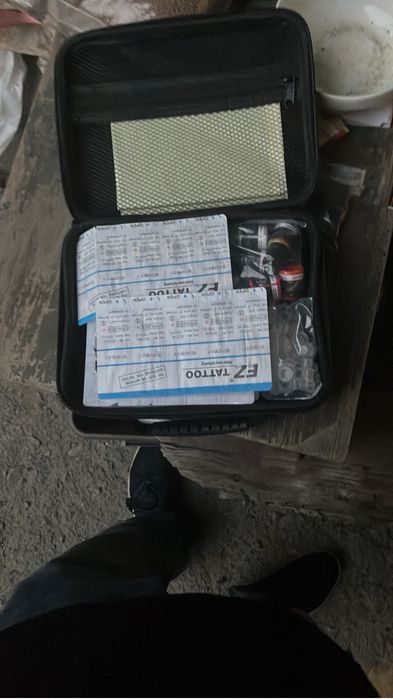 Тату машинка в комлекте