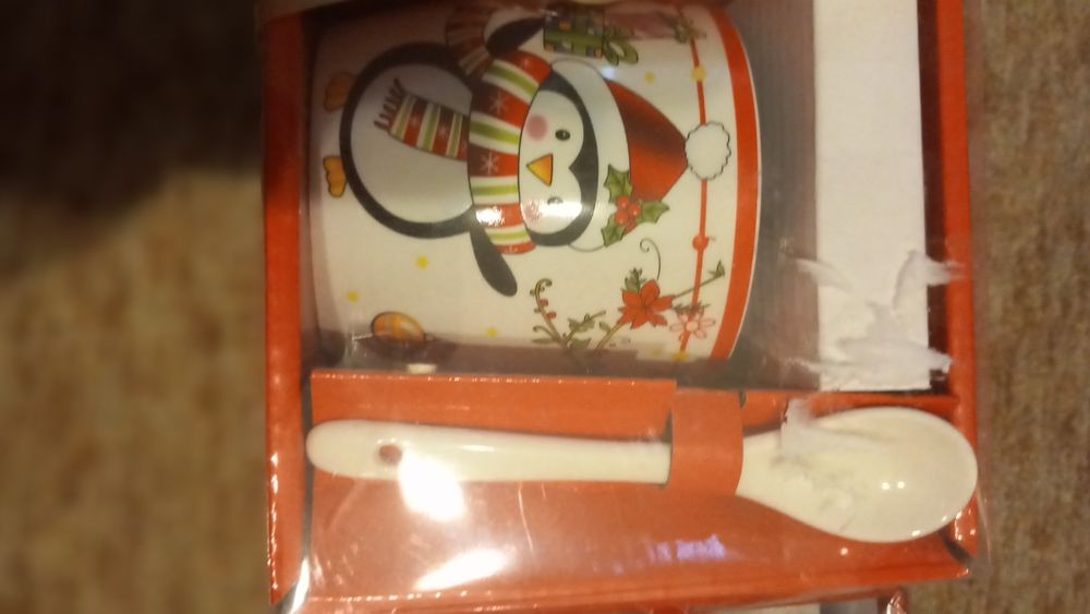 Нови чаши за кафе и чай :коледни  Велики Преслав от Закинтос и бутиков