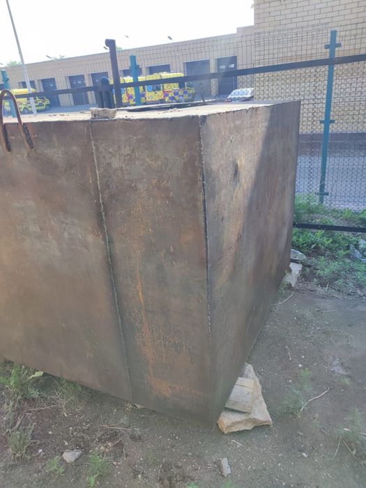 Бак металлический, 4куба