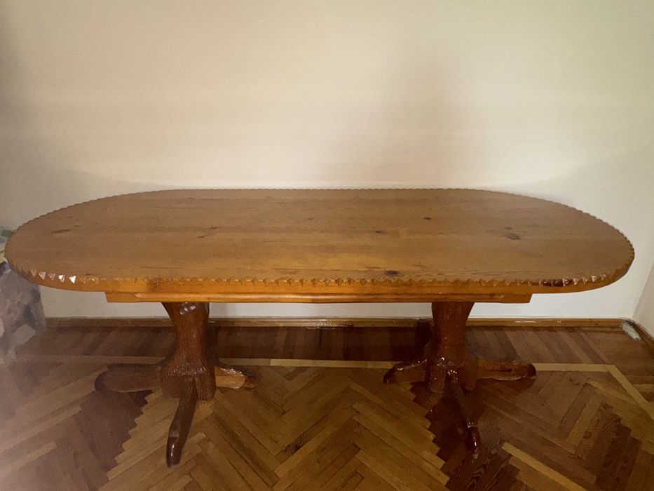 Длинный Деревянный стол, 1990 года