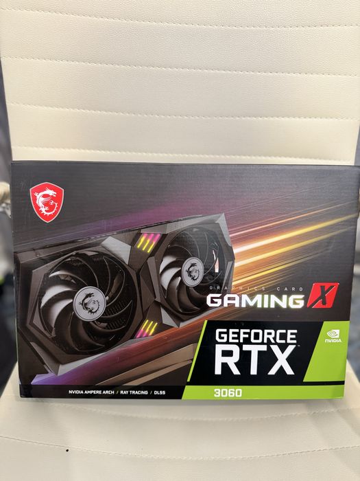 Placa video noua MSI GeForce RTX 3060 GAMING X 12GB GDRR6