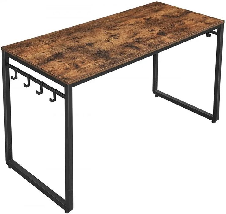 Vând birou maro cu aspect industrial