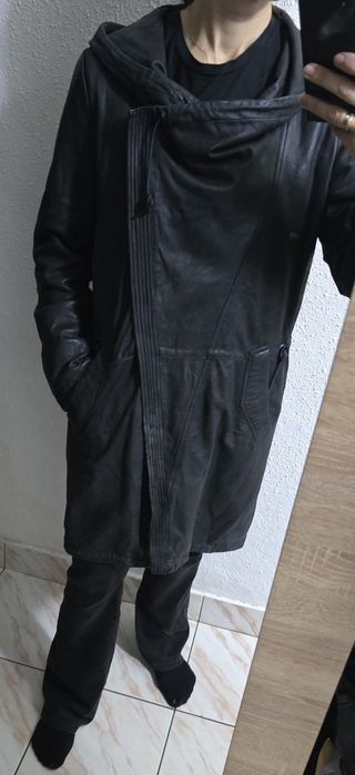 Palton / Parka piele naturală miel Drykorn Taro