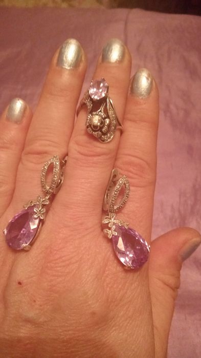 Набор из серебра