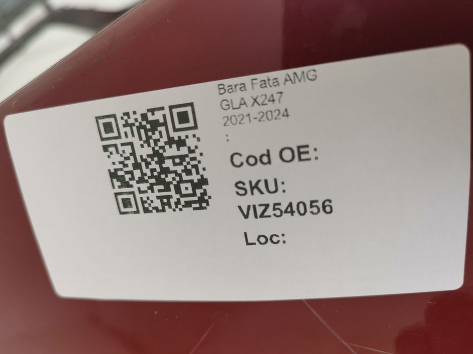 Предна броня AMG GLA X247 / Przedna bronya AMG GLA X247 Оригинална, в