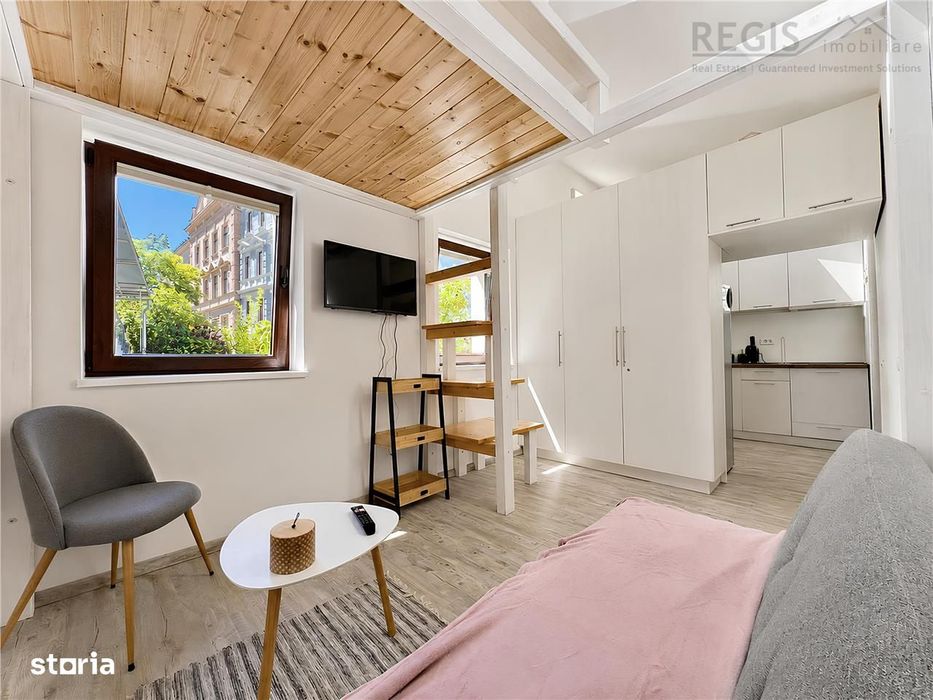Studio tip loft cu terasa in Centrul Istoric langa primarie — fotografia 3