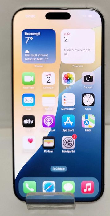 (AG 35)Telefon iPhone 16Pro Max 256Gb  b.34579 -4950Lei Garantie 2ani!