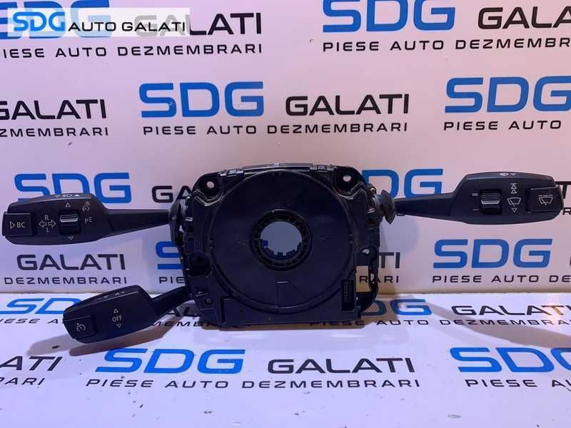 Ansamblu Maneta Manete Semnalizare Stergatoare Tempomat Pilot Automat BMW Seria 3 E90 2004 - 2010 Cod 6989575 698957502