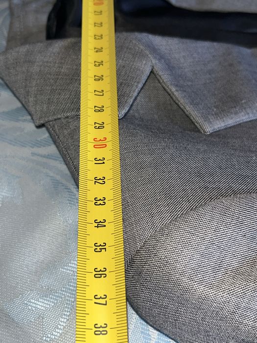 Sacou gri, din lână, Stefanel