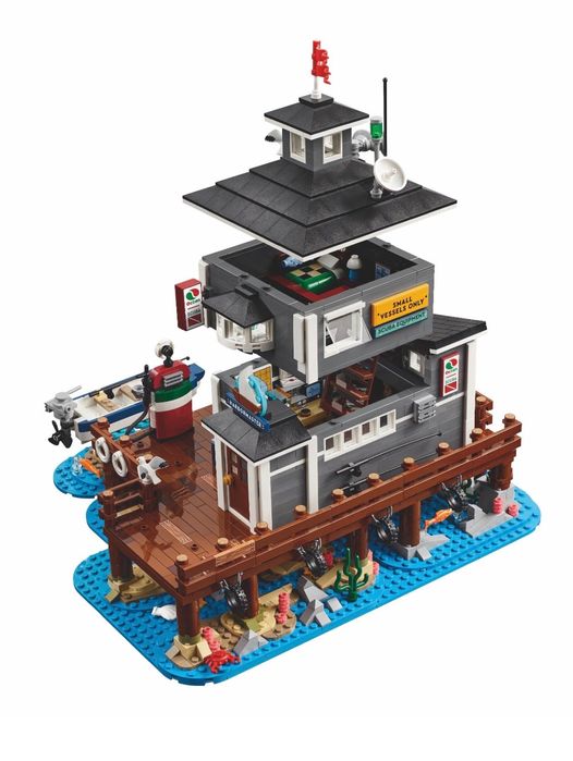 Лего Офис на пристигащия капитан LEGO 910040 Harbormaster's Office