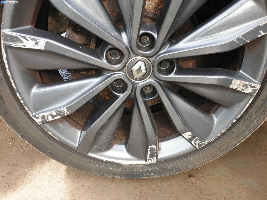 Set 4 Jante Roti Aliaj Aluminiu 225 45 19 R19 cu Anvelope Vara Dot 2024 Renault Kadjar 2015 - 2022 [Q1136]
