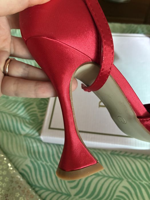 Pantofi de ocazie Botinelli roșii