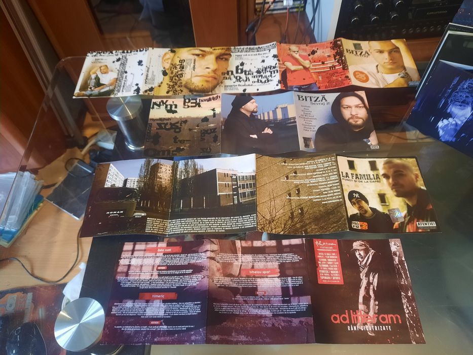 Hip hop românesc cd-uri audio