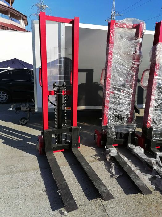 Ръчен хидравличен стакер 2 тона подемност