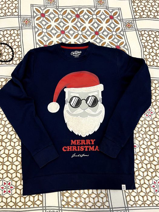 Свитшот Jack & Jones “Merry Christmas”, размер L, почти новый
