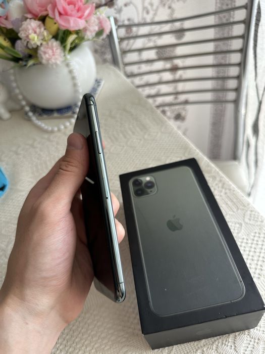 Iphone 11 Pro Max 76% с коробкой