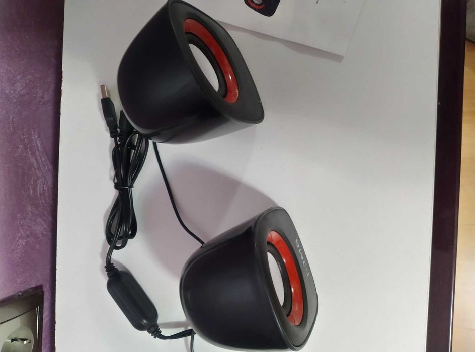 Aудио колони С бас компютърен високоговорител 2 х 3W 12x8.5x10 6W